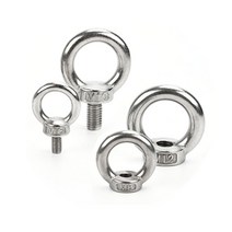 스텐 아이볼트 아이너트 SUS304 고리볼트 고리너트, 1개, 볼트M8