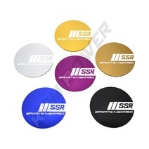 휠 용품 알루미늄 합금 62MM 센터 캡 레이 림 허브 4 개 CE28 TE37 ZE40 VOLK 휠 커버, 06 SSR_05 4PCS BROWN