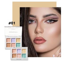 7 색 자연 전문 Concealer 팔레트 메이크업 페이셜 페이스 크림 화장품 키트 컨투어 파우더, [03] M01