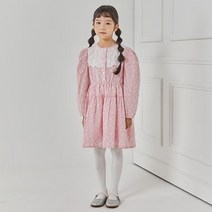 로엠걸즈 [로엠걸즈] 아일렛 레이스 플라워원피스 RGOW2123P_7358