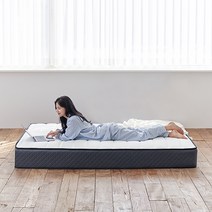 (89000원+무료배송) 휴도 탄탄한 제주 20cm 엔드리스 스프링 침대 매트리스 S SS Q K 단단한 가성비 싱글 슈퍼싱글 매트리스 퀸 킹, 아이보리 HL01052