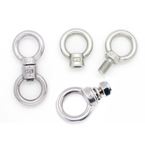 SUS 아이볼트 너트 스텐 차량용 서스 고리볼트 고리링 1/2 inch 3/8 inch 5/8 inch, 아이볼트(스텐), M8, 1개