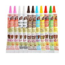 홈베이킹 만드는 초코렛 데코펜 5종 + 다크 2p + 화이트 2p + 핑크 2p, 3세트