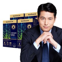 뉴트리원 정우성 포스파티딜세린 식약처인증 식물성캡슐 은행잎추출물 비타민E 셀렌칼슘 인지력개선, 4박스, 30캡슐