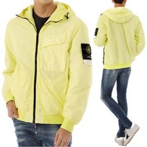 [스톤아일랜드] [추가인하] 22FW 와펜 크링클 립스 후드 경량 자켓 771540723