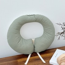 마롤로뜨 사계절 카시트 목베개 마카롱 컬러 유모차 아기 목쿠션, 그린 - 마카롱목쿠션