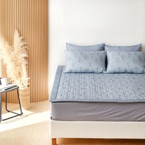 [클푸]알러지케어 멜리아 블루 침대패드 겸 카펫 SS, 선택완료