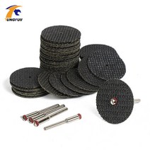 Tungfull 도구 절단 디스크 50pcs DIY 목공 Dremel 스타일 액세서리 전기 전동 공구 미니 드릴 휠 1.25 213398