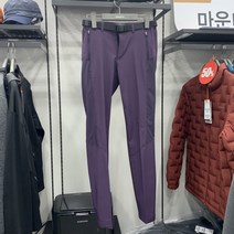 마운티아 여성 슬림 스트레이트 핏 나스팬츠6 진한자주색