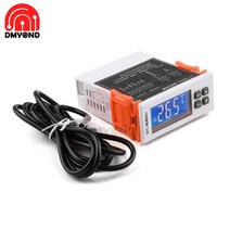자동온도조절기 DC STC-8080A 디지털 온도 컨트롤러 12V 24V 110-220V 인큐베이터 자동 타이밍 제상 지능형 조절기 알람, [01] AC 110-220V, 01 AC 110-220V