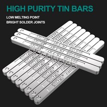 45%/63%/99.3% 500g 고순도 주석 납땜로드 순수 막대 납땜 산화 방지제 용접 와이어 도구 저 융점, 02 Sn63(500g)