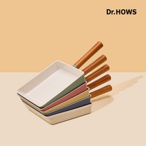 닥터하우스 오미자 사각팬 22cm, 머스터드, 1개, 머스터드
