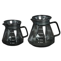 서버컴퓨터 데스크탑 노트북 핸들 뚜껑 커피 드립퍼 차 드립 포트 커피 주전자 커피 포트, 450ml