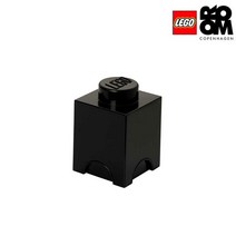 [레고스토리지]레고 브릭정리함1구-블랙, 블랙