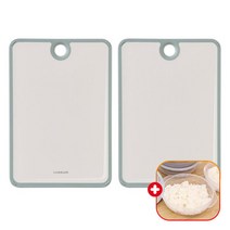 락앤락 홀터 항균 도마 1+1+가쯔 용기 세트 추천 이유식/업소용 항균 향균 위생 주방 도마, (중) 민트, 2개+가쯔