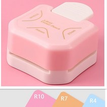 열선커터기 우드락커터기 스티로폼절단기 플라스틱 펀칭기 DIY 카드 종이 구멍 펀치 원형 패턴 커터 도구 스크랩북 펀처 R4 R7 R10 3 in 1, [02] 3 In 1 R4 R7 R10
