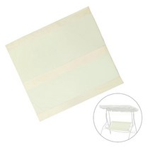 베드벤치 쇼파발받침 카페 독서 벨벳 침대스툴 벤치 스윙 좌석 벤치 커버 의자 교체 파티오 가든 야외 방수, 02 Beige White_04 85x47x47cm