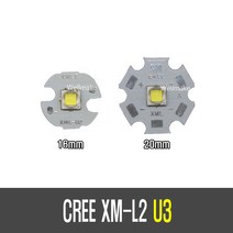 CREE XM-L2 U3, [B01] 16 mm, 1개
