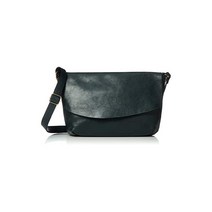 디도 천연 가죽 플랩 내추럴숄더 가로형 A038 네이비