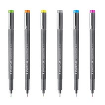 스테들러 피그먼트 라이너펜 파스텔 연두색 308 05-51 0.5mm