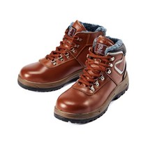 티뷰크 TB-652B 6인치 방한하 겨울 안전화 작업화 보아털 천연소가죽