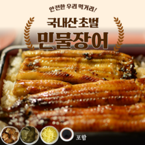 국내산 명품 숙성 초벌구이 민물장어 자포니카, 장어2미1kg(손질후 600g내외)