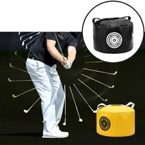 가정용스크린골프 골프 스윙 연습기 백 패드 매트, 파워스윙백(옐로우)