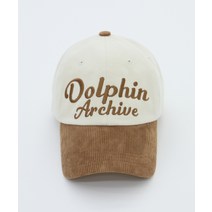 WAIKEI 돌핀 아카이브 투톤 볼캡 브라운 Dolphin archive two tone ball cap BROWN YE