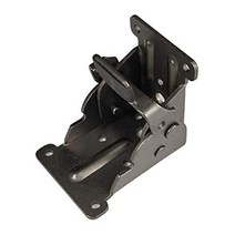 상다리 부속 접이식 테이블 경첩 1pcs 철 접는 지원 프레임 자동 잠금 힌지 피팅, 검은색