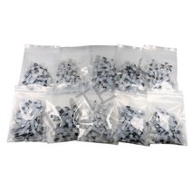 U에서 Z 플랫 페이스 9 X6x2 Mm 100PCS/문자 Ll2 다크룸 액세서리로 X 레이 리드 문자, [03] Letter W  100pcs, 03 Letter W  100pcs