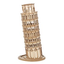 [영문판] 로보타임 ROBOTIME DIY wooden TG304 Leaning Tower of Pisa 피사의 사탑