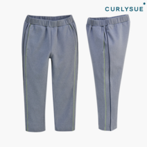 컬리수 아동용 파이핑 에슬레저 팬츠 C211PTG81P