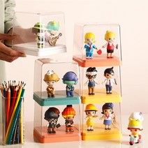 박스 칸막이 가정용 피큐어 수납함 랜덤 전시대 아크릴장식장