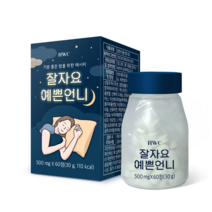 HWC 잘자요 예쁜언니 500mg x 60정 x 2개 수면케어 감태 캐모마일추출물, HWC 잘자요 예쁜언니 60정 x 2개
