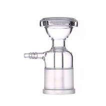 500ml 진공 여과 장치 멤브레인 필터 샌드 코어 장비 실험실 유리 제품 용 헤드, 한개옵션0