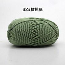 50 그램대 4ply Milk 면 뜨개질 양모 실 바느질 염색 Lanas 대 한 크로셰 공예 스웨터 모자 인형 저렴한 가격118484, 32