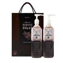 [선물세트] 펌핑타임 헛개농축액 2병 헛개수 헛개차 설날선물세트 추석선물세트 명절선물세트, 1L