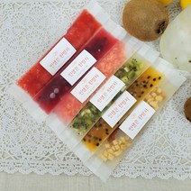 스틱청 60g 스틱 수제청 과일청 레몬청 딸기청 석류청 키위청 패션후르츠청, 선물포장