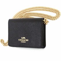 체인 위의 미니 지갑 블랙.