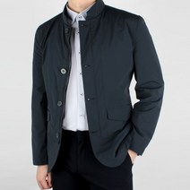 트레몰로(주)세정 동아쇼핑 네이비 버튼 포인트 스트레치 사파리 자켓 TRNKAWS1231