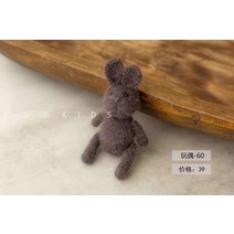 신생아 본아트 토끼 인형 소품 백일 돌 사진 성장 촬영 스냅 셀프 스튜디오 토끼띠 2023, A