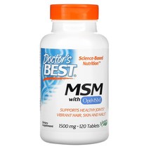 MSM OptiMSM1500mg 120 Tablets