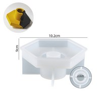 도자기공예 도자기트레이 실리콘몰드 콘크리트 실리콘 캔들 홀더 금형 촛대 금형 tealight hoder 금형 미니 스토리지 상자 금형 수지 상자 금형 미니 냄비 금형, 초콜릿