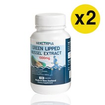 헬스피아 고농축 초록입홍합 1000mg 100캡슐, 2개