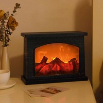 LED 엔틱 벽난로 미니 무드등 실내 거실 캠핑 불멍 SP-20, 상세페이지 참조