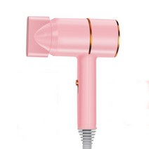 휴대용드라이기 전문 음이온 헤어 드라이어 차가운 뜨거운 360 도 노즐 일정한, 01 Pink 700w_01 미국