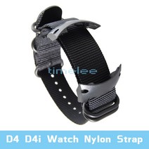 다이빙컴퓨터 Suunto D4 다이브 컴퓨터 시계 나일론 스트랩 ABS 어댑터 + 스크루 바, 05 빨간_01 White Adapters