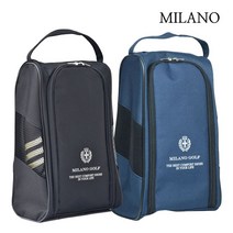 밀라노 골프 신발 주머니 골프화 가방 슈즈백 케이스, 블랙