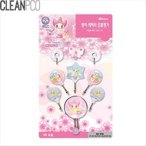 DIW67A17C 몽이 캐릭터모듬행거 MC 9 디자인랜덤 걸이 후크 고리, 도매프리 1