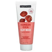 Freeman Beauty 코리안 시카 수딩 클레이 마스크 175ml(6fl oz), 175ml